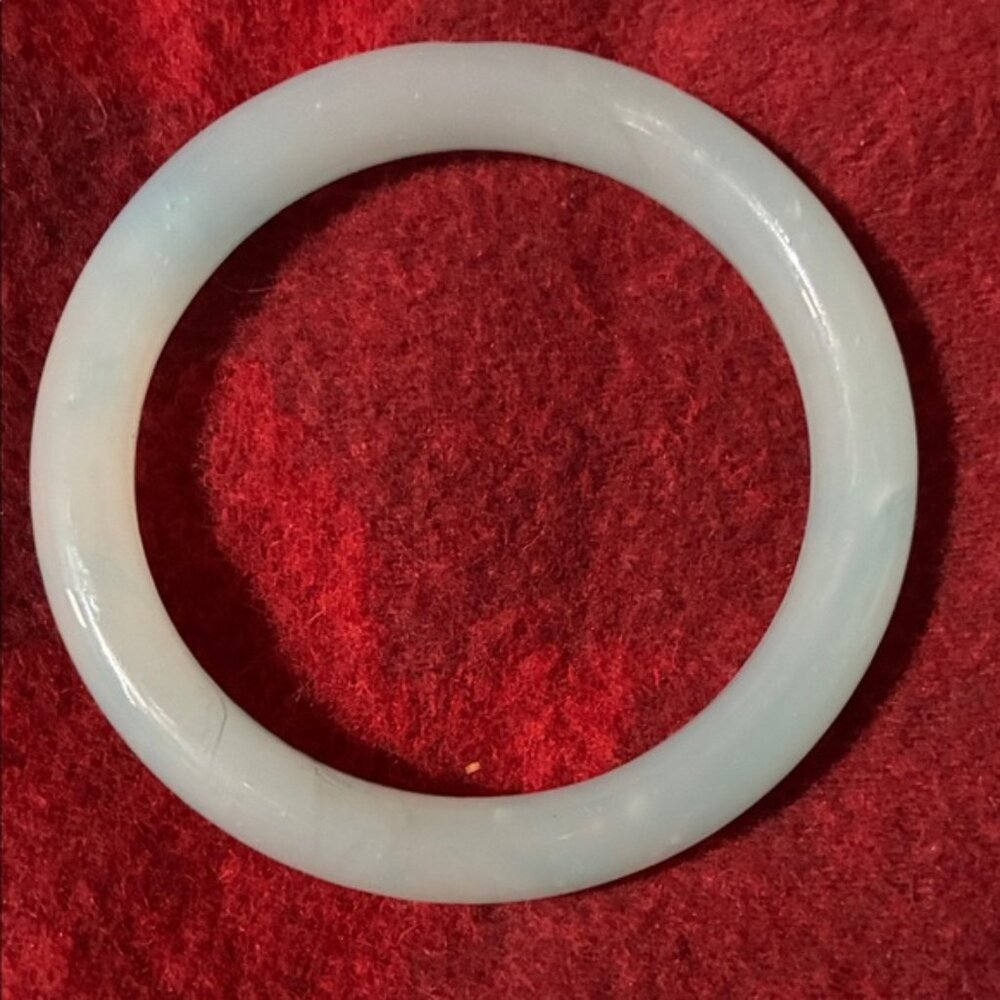 Jade White Bracelet